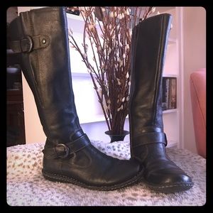 Black Riding Boots